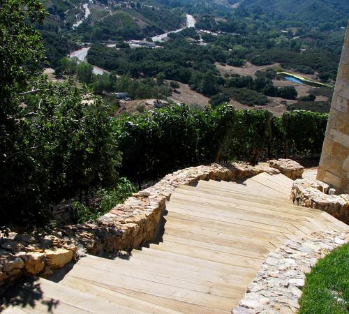 Stone steps by Landscapes by Jeffery