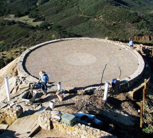 Landscape construction in Beverly Hills