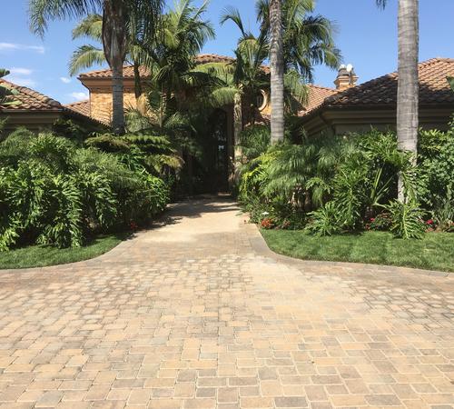 Front Entrance Landscaping by Landscapes By Jeffery