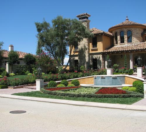 Front yard landscape design